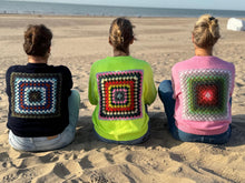 Afbeelding in Gallery-weergave laden, Crochet Pull Fluo Geel