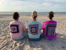 Afbeelding in Gallery-weergave laden, Crochet Pull Menthe