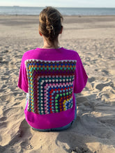 Afbeelding in Gallery-weergave laden, Crochet Pull Fuchsia