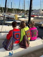 Afbeelding in Gallery-weergave laden, XL Crochet Weekend Bag