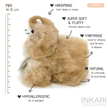 Afbeelding in Gallery-weergave laden, Mini Alpaca (14-15cm)