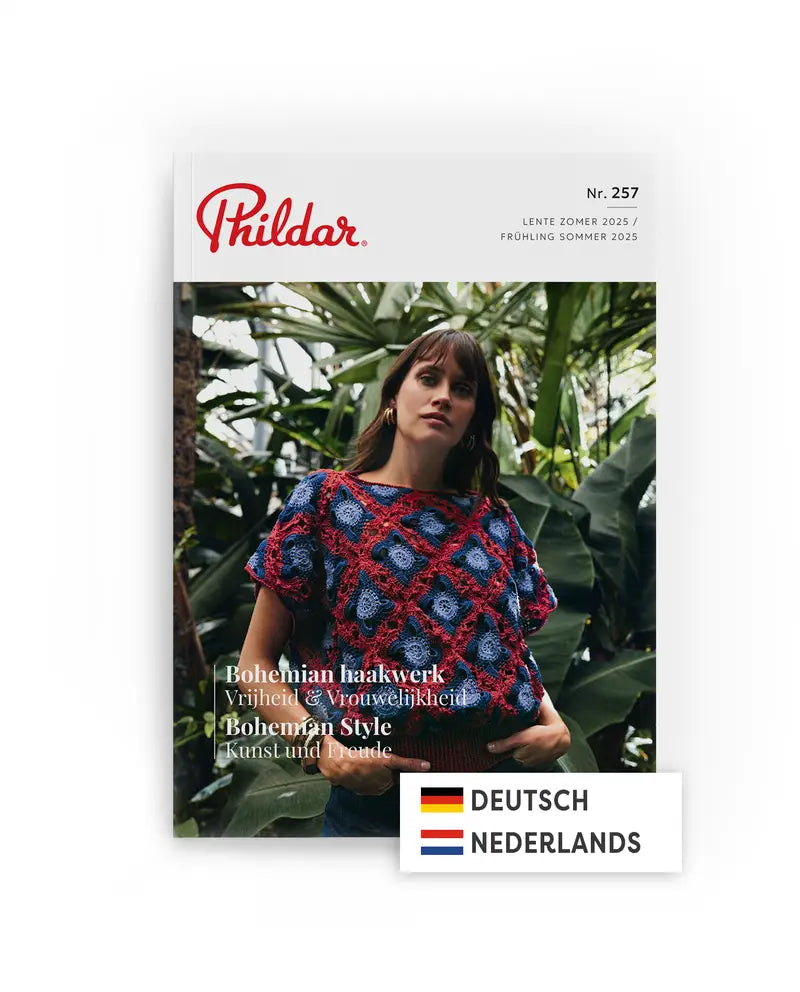 NEW Phildar Boek 257 Bohemian Haakwerk Lente/Zomer 2025