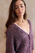 Afbeelding in Gallery-weergave laden, BREIPATROON VEST CERISE
