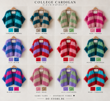 Afbeelding in Gallery-weergave laden, BREIPAKKET MAAND SEPTEMBER COLLEGE CARDIGAN GESTREEPT
