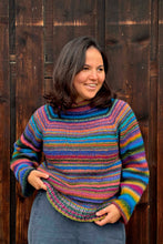 Afbeelding in Gallery-weergave laden, HOW TO RAGLAN SWEATER GRATIS PATROON
