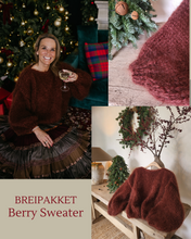 Afbeelding in Gallery-weergave laden, ! NIEUW BREIPAKKET BERRY SWEATER

