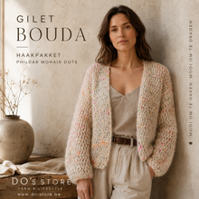 Afbeelding in Gallery-weergave laden, HAAKPAKKET GILET BOUDA
