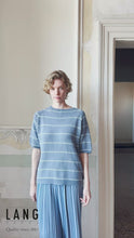 Video laden en afspelen in Gallery-weergave, TOP-DOWN SWEATER BARBARA GRATIS PATROON
