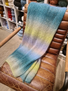 BREIPATROON SJAAL SILK MOHAIR PRINT